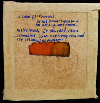 Thought Page, 'Hillborg Smoothie', 2013, 10x10cm