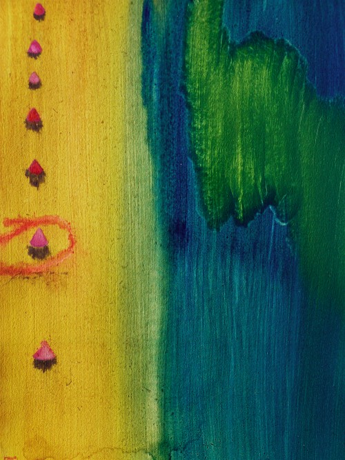 Les Petits Pas, 2015, 30.2x21.7cm