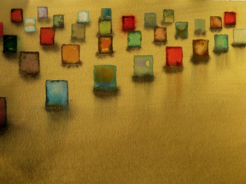 Pieces into Place, 2015, 21.3x30.5cm