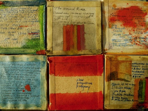 Thought Page, 'Slow Propulsion, 10x10cm x6