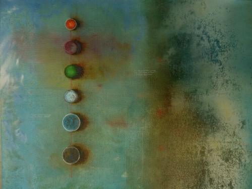 Vertical Hold/Monet, 2014, 89x116cm