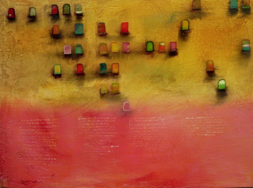 Little Thoughts, 2010, 130x195cm